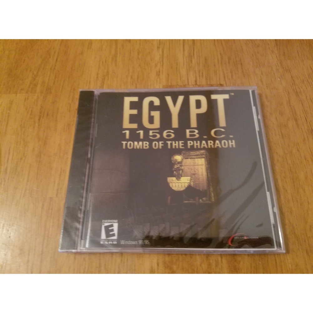 Egypt 1156 B.C. Tomb of the Pharaoh Pc Video Game - New, Sealed